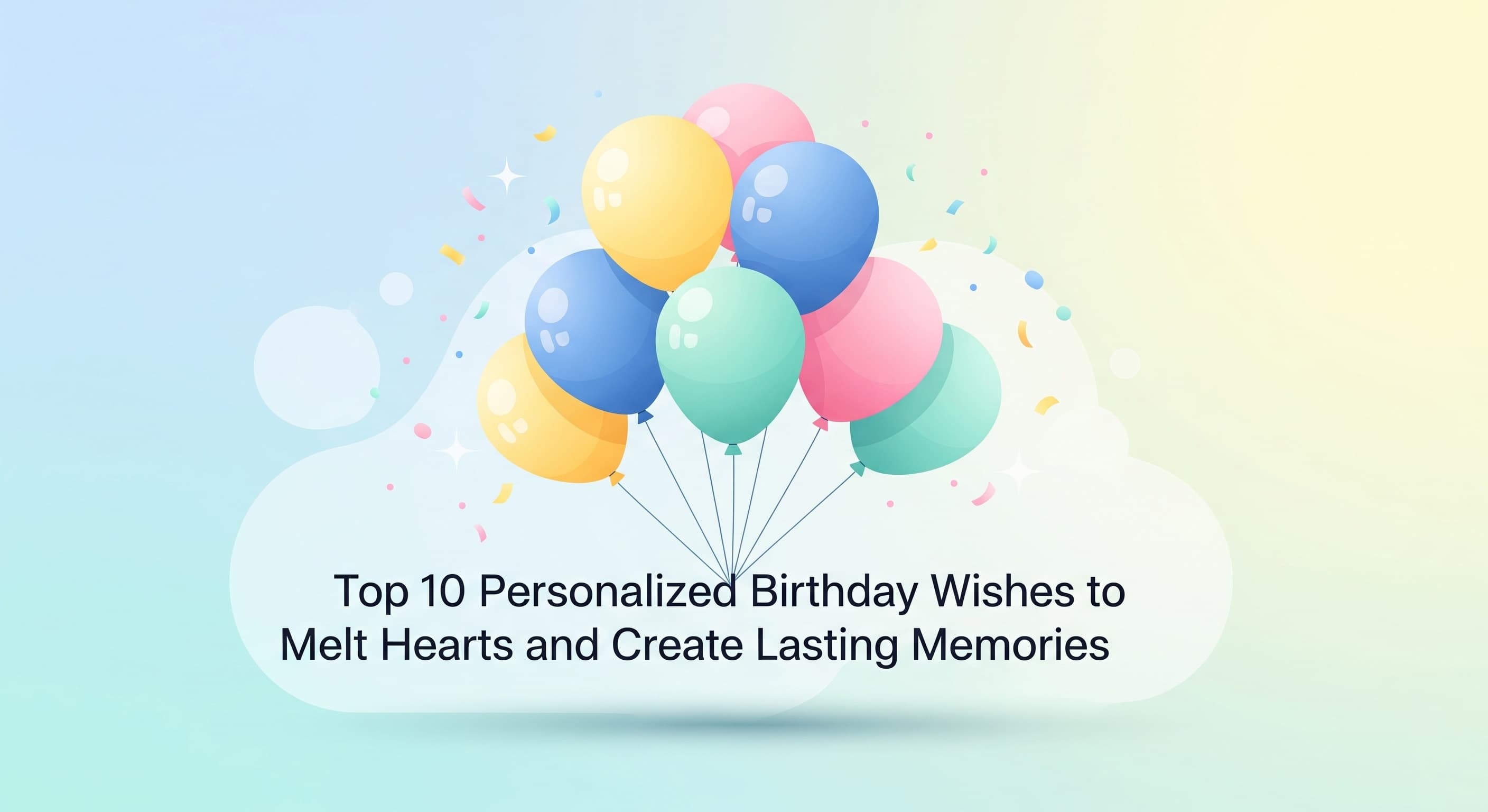 Top 10 Personalized Birthday Wishes to Melt Hearts and Create Lasting Memories