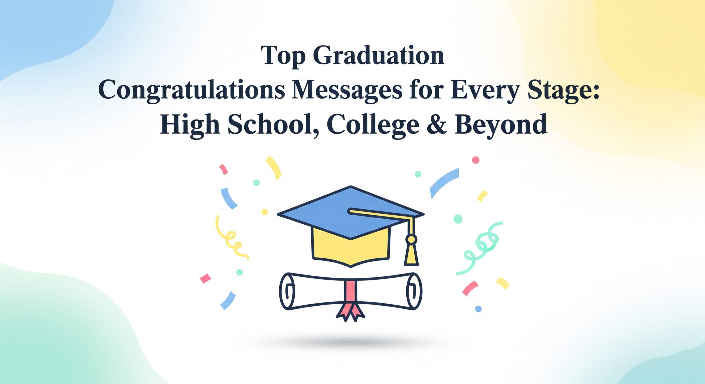 Top Graduation Congratulations Messages for Every Stage: High School, College & Beyond