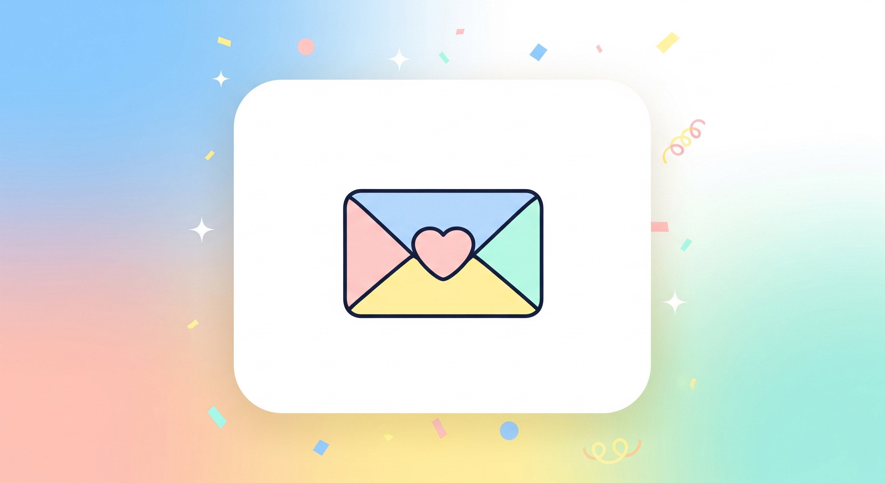 Traditional holiday cards and digital messages