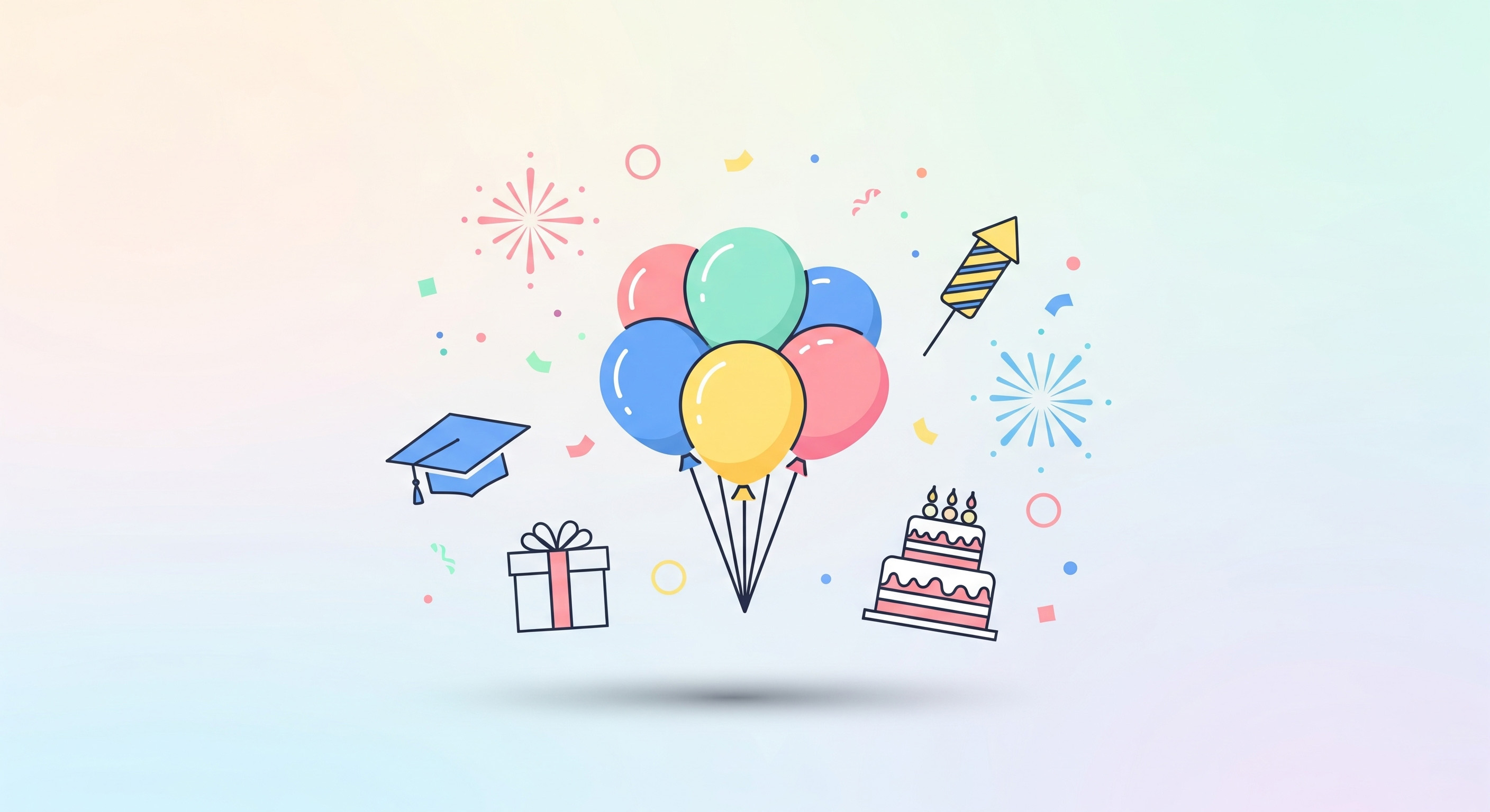 Diverse holiday celebrations montage